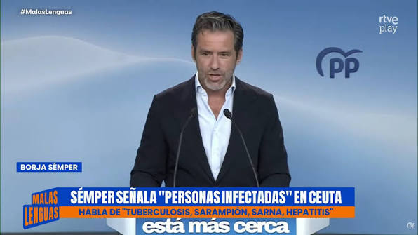 🎙 Las declaraciones de Borja Sémper en referencia a la situación sanitaria  en Ceuta: "Se han detectado ya casos de sarna, tuberculosis y centenares de  gastroenteritis. Ante enfermedades ...
