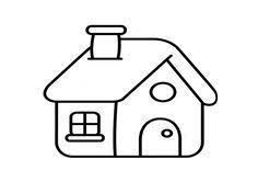 Imagenes Infantiles De Casas Para Colorear Preschool Creative Art Preschool Coloring Pages Coloring Pages