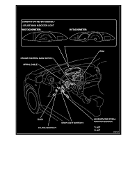 To activate the system, push in the on/off button located on the stock Toyota Workshop Manuals Yaris L4 1 5l 1nz Fe 2007 Cruise Control Clutch Switch Cruise Control Component Information Locations