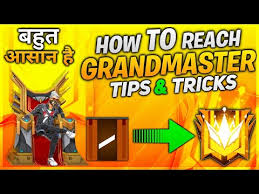 Free fire is the ultimate survival shooter game available on mobile. How To Reach Grandmaster Best Tips And Tricks Jontygaming Garena Freefire Battleground Kamora Films