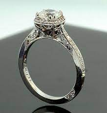 This Is Gorgeous Tacori Vintage Ring One Of The Best Side View Details On A Ring I Have Ever Seen Found Jewelry Beautiful Rings Tacori Engagement Rings