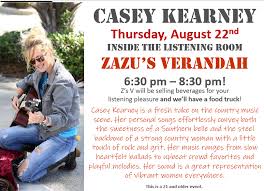 The Casey Kearney Band LIVE at Zazu's Verandah