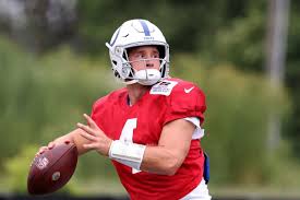 Musical selections include works by stevie wonder & ariana grande, abba, paul williams & kenneth ascher, and george michael. Colts News Young Qbs Ehlinger And Eason Impress Against Panthers Defense Stampede Blue