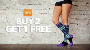 Buy Two Pairs Get One Free On Non Medical Compression Socks