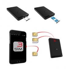The isyfix sim card adapter kit helps you to convert a sim card into a micro sim or a standard sim card, and a micro sim card into a standard sim card size for any cell phone or tablet. E Clips Box Triple Dual Sim Card Adapter Active At The Same Time For Iphone Multi Sim Mifi Cellular Wifi Router Simore Com
