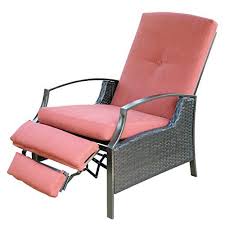 Sunlife Recliner Chair Adjustable Patio Bistro Garden Party Bars Cafe Indoor Outdoor Wicker Relaxin Lounge Chair Outdoor Outdoor Recliner Patio Rocking Chairs