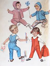 By lauren conrad organic chambray swing dress sale $19.50. 1960s Cute Toddlers Overalls Jacket And Hat Pattern Simplicity 5101 Sweet Childrens Size 1 Vintage Sewing Pattern