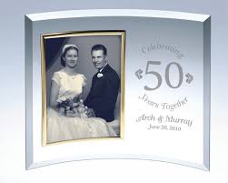 Let's skip the blender this time, okay? Personalized Curved Glass Picture Frame A Classic Anniversary Or Wedding Gift