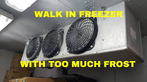 A coolbot and household window a/c unit lets you turn any well insulated room into a diy walk in cooler, saving you why build a walk in cooler? Walk In Freezer With Too Much Frost Youtube