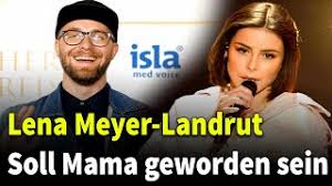 Singer born in germany #3. Lena Meyer Landrut Das Baby Ist Da Sie Ist Zum 1 Mal Mama Geworden