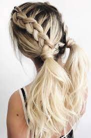 Awesome Double Dutch Braids And Ponytails Braids For Long Hair Gorgeous Hair Braided Hairstyles