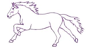 How to draw a horse for kids. How To Draw A Horse Step By Step Draw A Horse Easily For Kids Draw A Horse For Beginners Youtube