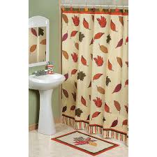 Fall Leaves Shower Curtain Fall Shower Curtain Beautiful Bathrooms Decor