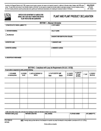 Also, there is constant mention of how i, as a permittee, need to instruct the supplier to label each container with the genus and species name of plants within or how, a shipment with more than one plant species be kept in separate packaging (i.e. Ppq Form 505 Fill Out And Sign Printable Pdf Template Fill Out And Sign Printable Pdf Template Signnow