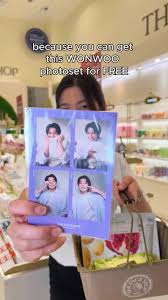 Get a FREE Wonwoo Photocard at The Face Shop Qatar!