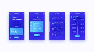 Prev T App Web Design Train Timetable Design