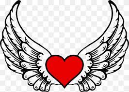 Home / miscellaneous / angel wings. Angel Pink Hearts With Wings Coloring Pages Love Heart Color Png Pngwing