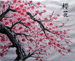 The warm southern island of okinawa has some special sakura of its own. Japanese Cherry Blossom Art Wallpapers Top Free Japanese Cherry Blossom Art Backgrounds Wallpaperaccess