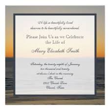 Celebrate Life Invitations Announcements Funeral Invitation Celebration Of Life Memorial Service Invitation
