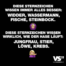 Diese Sternzeichen Wissen Immer Alles Besser Widder Wassermann