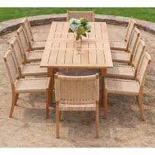 Kingsley Bate Hyannis Teak Rectangular Extendable Outdoor Dining Table Small In 2020 Outdoor Teak Dining Table Outdoor Dining Table Teak Table Outdoor