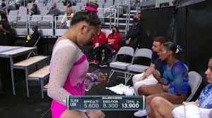 Suni lee makes us wonder if gravity exists. Suni Lee Wows On Her First Day At 2021 U S Gymnastics Championships Nbc Sports