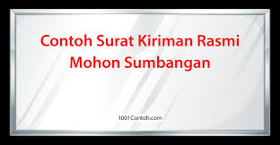 Surat Rasmi Archives 1001 Contoh