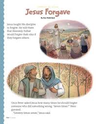 On this page you can read or download peter asking jesus about forgiveness coloring page in pdf format. Jesus Forgave