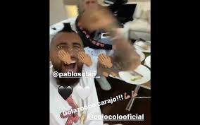 Pablo solari, poeta del color, artista plástico de nivel internacional, realismo interior. Video Golazo Carajo La Euforica Celebracion De Arturo Vidal Tras Anotacion De Solari Para Colo Colo