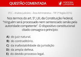 O artigo 5º da constituição federal (cf) de 1988 conta com 78 incisos que determinam quais são nossos direitos fundamentais, como a igualdade o politize!, em parceria com o instituto mattos filho, desenvolveu uma série de conteúdos exclusivos sobre os incisos do artigo 5º da constituição de. Fazendo Direito Fap 83991213600 Wpp Direito Questao Comentada