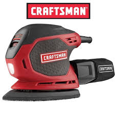 The Craftsman Detail Sander Is Ideal For Hard To Reach Applications An Integrated Led Work Light Illuminates Power Tools For Sale Tools For Sale Detail Sander