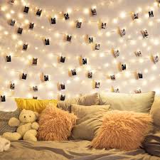 Love the boho look for your bedroom? Dopheuor Led Photo Clip Copper String Lights Starry Fairy Warm White Lights Battery Powered For Hang Pictures Cards Bedroom Wall Decorations Christmas Patio Halloween Thanksgiving Wedding Party Decor Seasonal Lighting Home