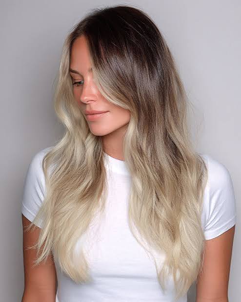 BELLAMI Silk Seam Clip-In Hair Extensions in White Mocha