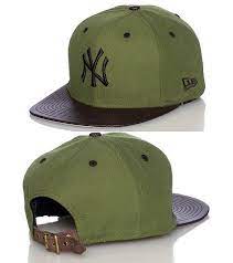 New York Yankees Mlb Strapback Cap Green New Era Hats For Men Strapback Cap Cap