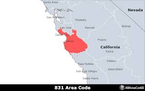 Several efficiency standards, such as those for envelope and. 831 Area Code Location Map Time Zone And Phone Lookup