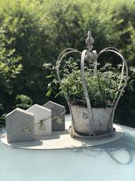 Betonhaus Ca 11 5x10 5x3 5 Cm Planter Pots Design Interesting Things