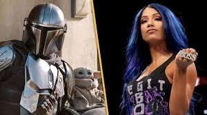 The wwe's sasha banks made her ominous debut in the mandalorian season two trailer, leaving fans to question which character from the star wars canon she could be portraying. Sasha Banks In The Mandalorian Season 2 Trailer Wwe Wrestling News World