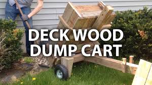 Check out our diy yard art selection for the very best in unique or custom, handmade pieces from our декор для magical, meaningful itemsyou can't find anywhere else. Diy Deck Wood Dump Cart Youtube