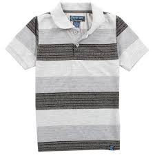 Black And Grey Striped Polo Shirt Street Rules Boys Grey Wide Striped Polo Shirt Grey Polo Shirt Kids Fashion Clothes Gray Polo