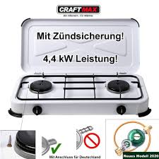 Innerhalb von nur drei minuten im vergleich zu benzinkochern rußen gaskocher nicht. Craftmax Mobiler Gaskocher 2 Flammig Zundsicherung Gasschlauch Gasregler Manometer Gas Fullstandsanzeige Schlauchbruchsicherung 3 4 Craftmax Com
