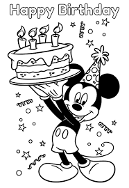 You can use our amazing online tool to color and edit the following mickey mouse birthday coloring pages. Celebrate With Mickey Friends Birthday Coloring Pages Cards Free Printbirthday Cards