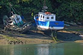 Golfe Du Morbihan Brittany France Countryside Art Fishing Boats