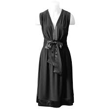 Jersey Satin Bow Trim V Neck Sleeveless Dress Little Black Dress Party Evening Cocktail Designer Dress Preppy Clothes A Line Stunning Dress Dresses Preppy Dresses Stunning Dresses