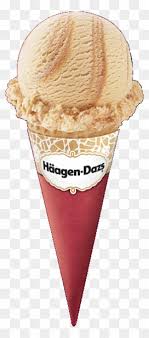 The ice cream was ok but, i've had better. Haagen Dazs Cone Haagen Dazs Ice Cream Cone Free Transparent Png Clipart Images Download