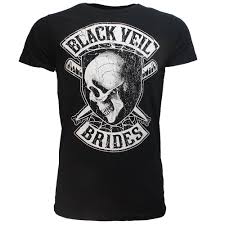 Special logo music hard black veil brides band redeki trending seller. Black Veil Brides Hollywood Band T Shirt Black Popmerch Com