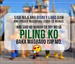 If you're looking to find love and marriage for yourself, then keep reading to get a few more miscellaneous jokes. Banat Lines Ng Mga Bolero Boy Banat