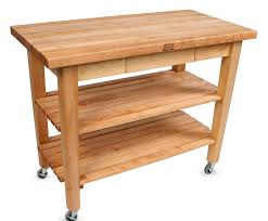 john boos country work table butcher