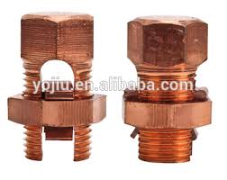 An electrical connector is an electromechanical device used to join electrical conductors and create an electrical circuit. High Quality Electrical Copper Earth Grounding Connector Split Bolt Type Wire Clamp Buy Electrical Copper Split Bolt Type Wire Clamp Electrical Copper Earth Grounding Connector Bolted Clamps Product On Alibaba Com