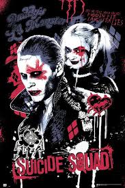 The joker's girlfriend and former psychiatrist harley quinn (margot robbie); Filmowy Plakat Legion Samobojcow Joker I Harley Quinn Sklep Nice Wall