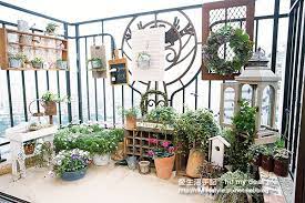 半坪改造鄉村風陽台 陽台花朵不枯秘訣 大人物 86239 small outdoor spaces garden junk balcony plants
